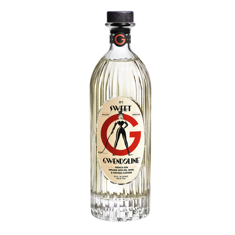 Sweet Gwendoline Dry French Gin 80 - 750ML - Front
