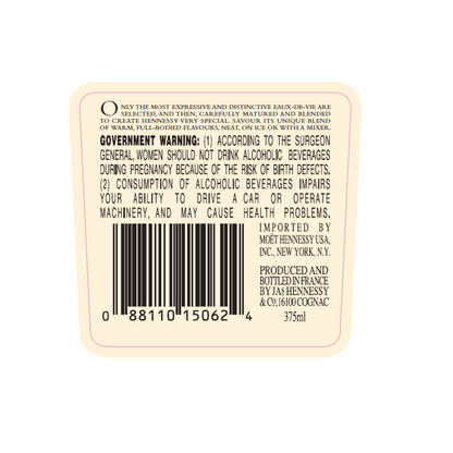 Hennessy Cognac Very Special 80 - 375ML