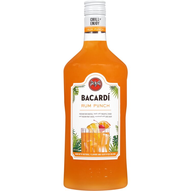 Bacardi Rum Punch Classic Cocktails 25 - 1.75L