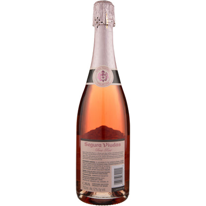 Segura Viudas Cava Brut Rose - 750ML - Back