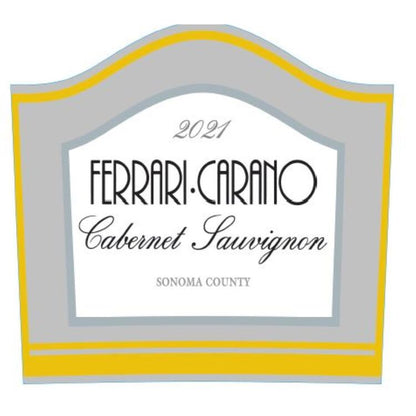 Ferrari Carano Cabernet Sauvignon Sonoma County 2021 - 750ML
