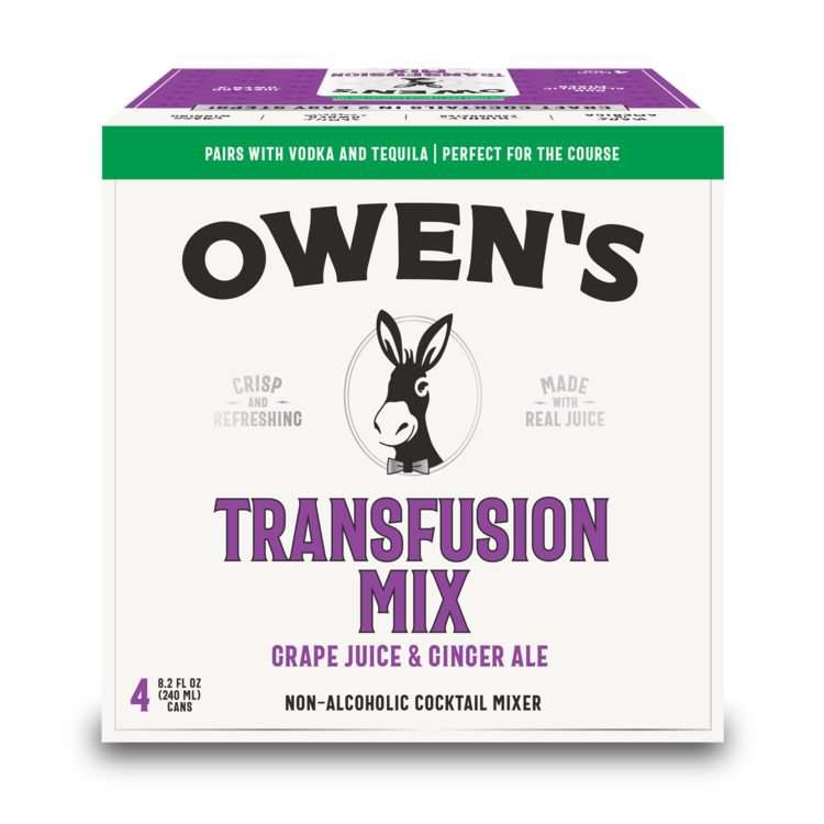 Owen's Craft Mixers Transfusion Mix - 240ML - Front