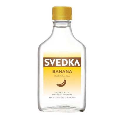 Svedka Banana Flavored Vodka 70 - 200ML - Front