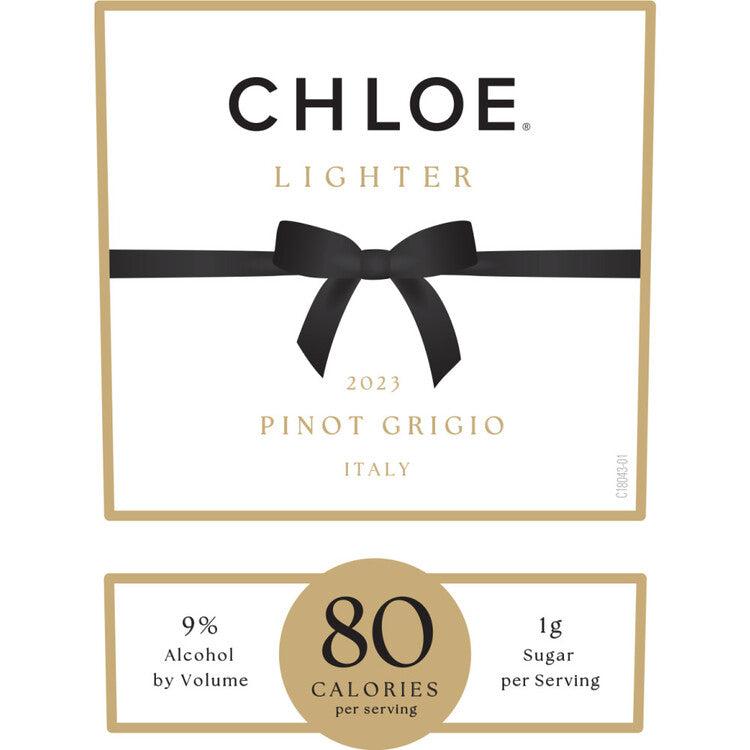 Chloe Pinot Grigio Lite Better For You Provincia Di Pavia - 750ML - Front Label