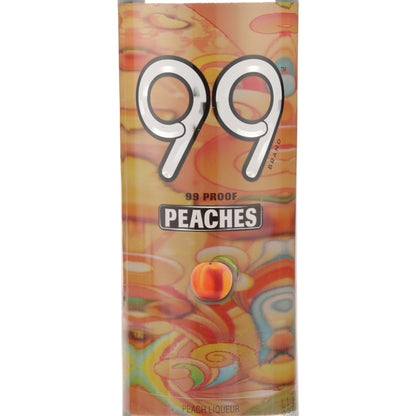 99 Brand Peach Schnapps 99 - 750ML - Front Label