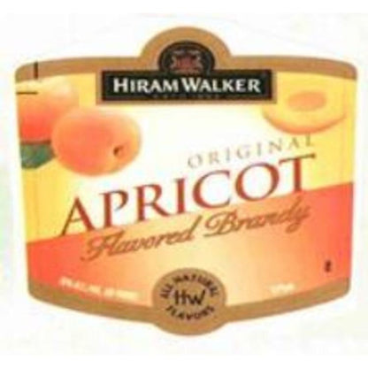 Hiram Walker Apricot Flavored Brandy 60 - 750ML - Front Label