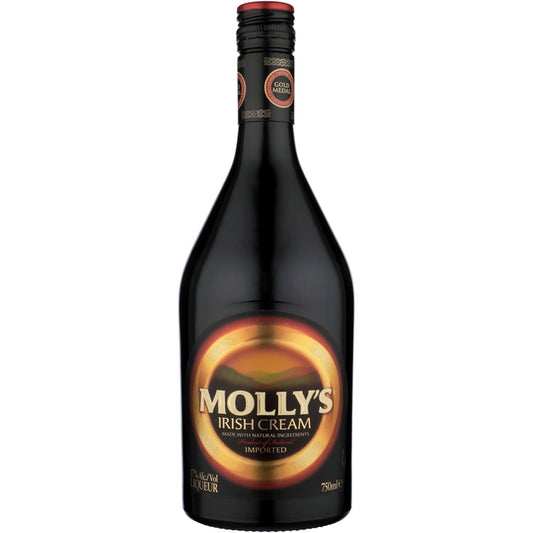 Molly's Irish Cream Liqueur 34 - 750ML - Front