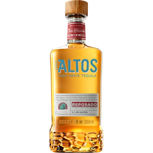 Olmeca Altos Tequila Reposado 80 - 1.0L - Front
