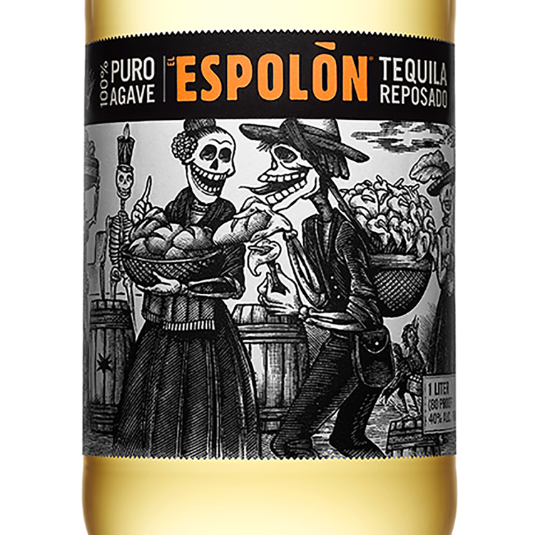 Espolon Tequila Reposado 80 - 1.0L - Front Label