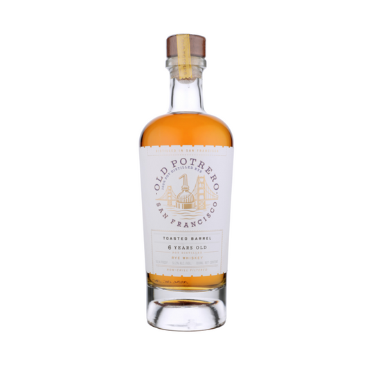 Old Potrero Rye Whiskey Toasted Barrel 6 Yr 102.4 - 700ML - Front
