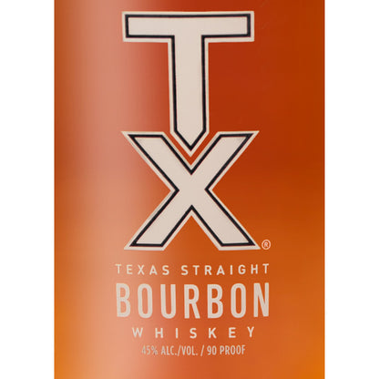 Tx Straight Bourbon 90 - 750ML - Front Label