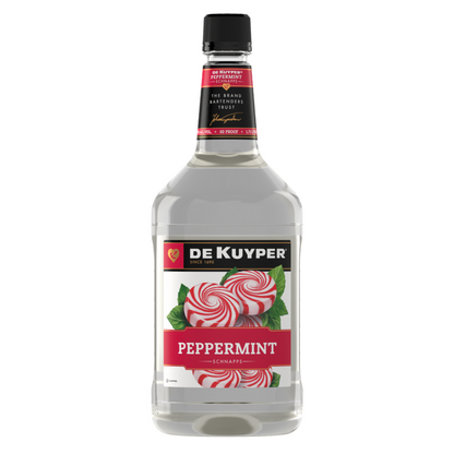 Dekuyper Blustery Peppermint Schnapps Burst 60 - 1.75L - Front