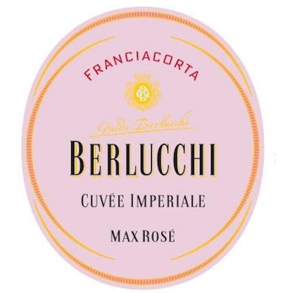 Berlucchi Franciacorta Cuvee Imperiale Max Rose - 750ML - Front Label