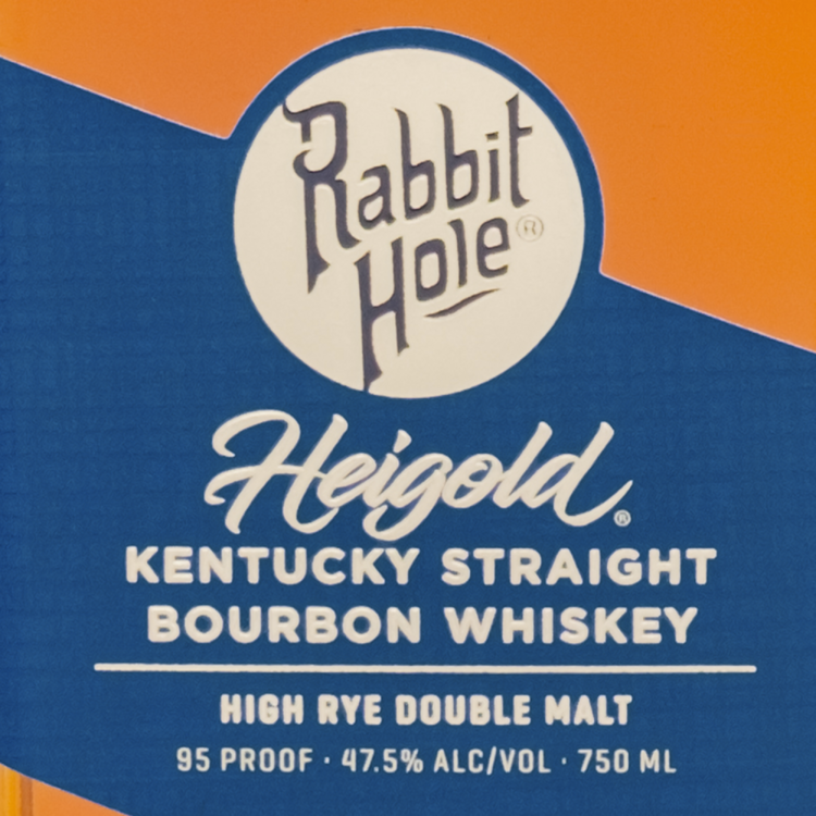Rabbit Hole Straight Bourbon Heigold 95 - 750ML