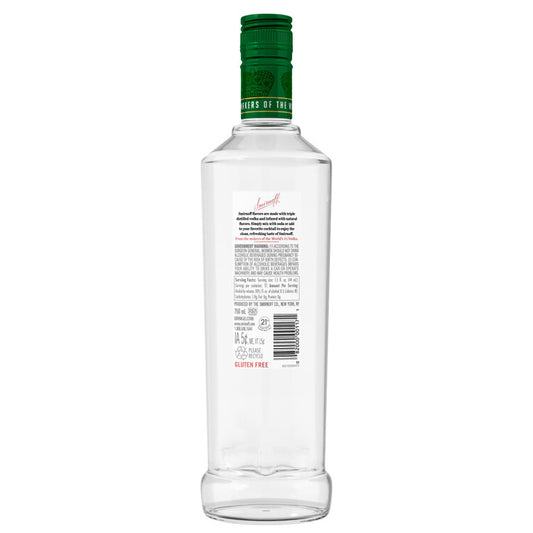 Smirnoff Watermelon Flavored Vodka 60 - 750ML - Back
