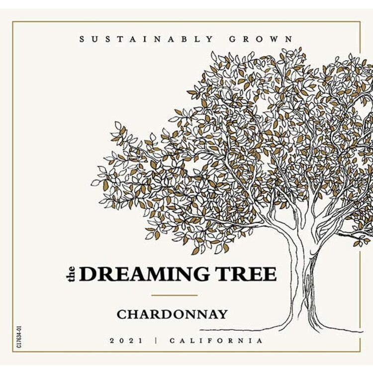 The Dreaming Tree Chardonnay California - 750ML - Front Label