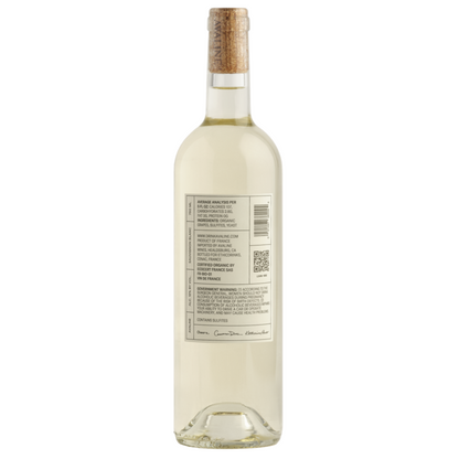 Avaline Sauvignon Blanc France Made With Organic Grapes - 750ML - Back