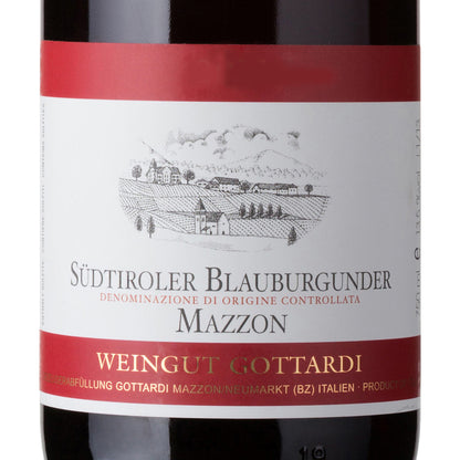 Weingut Gottardi Pinot Noir Blauburgunder Sudtiroler 2017 - 750ML