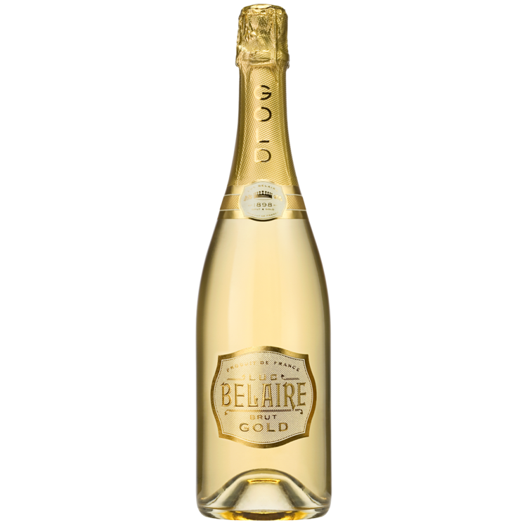 Luc Belaire Brut Gold Sparkling Wine France - 375ML - Front