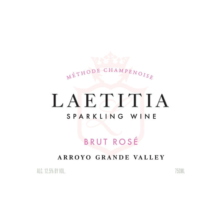 Laetitia Brut Rose Rm Arroyo Grande Valley - 750ML - Front Label
