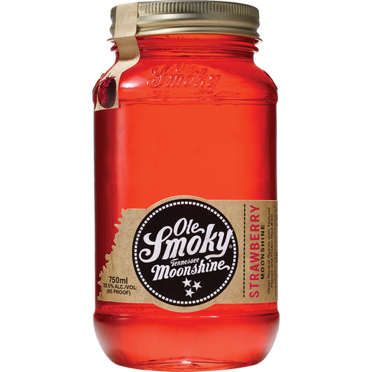 Ole Smoky Strawberry Moonshine 65 - 750ML - Front