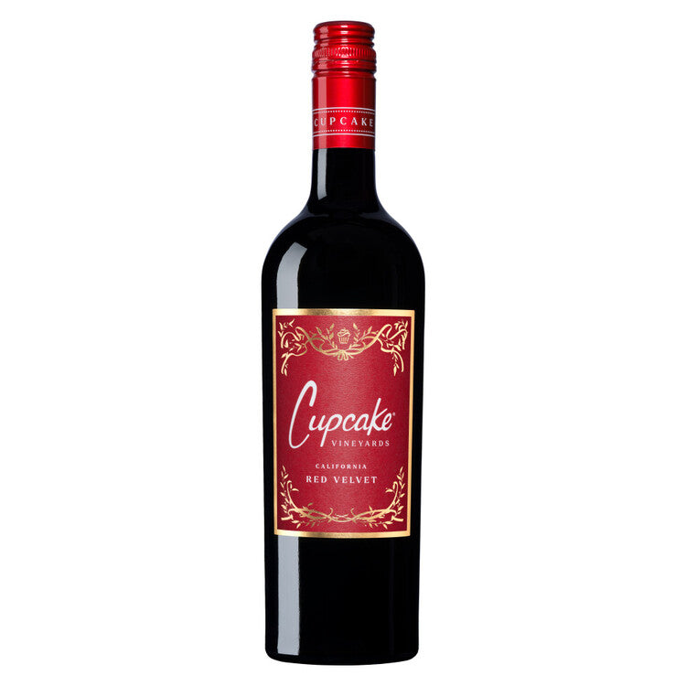 Cupcake Vineyards Red Velvet California - 750ML - Front
