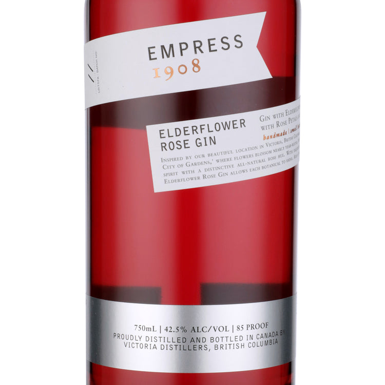 Empress 1908 Gin Elderflower Rose Flavored 85 - 750ML - Front Label