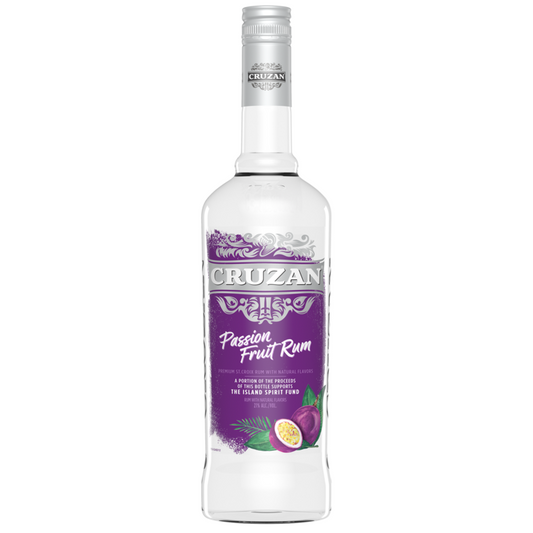 Cruzan Passion Fruit Flavored Rum 42 - 750ML - Front
