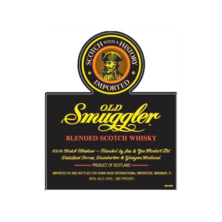 Old Smuggler Blended Scotch 80 - 750ML - Front Label