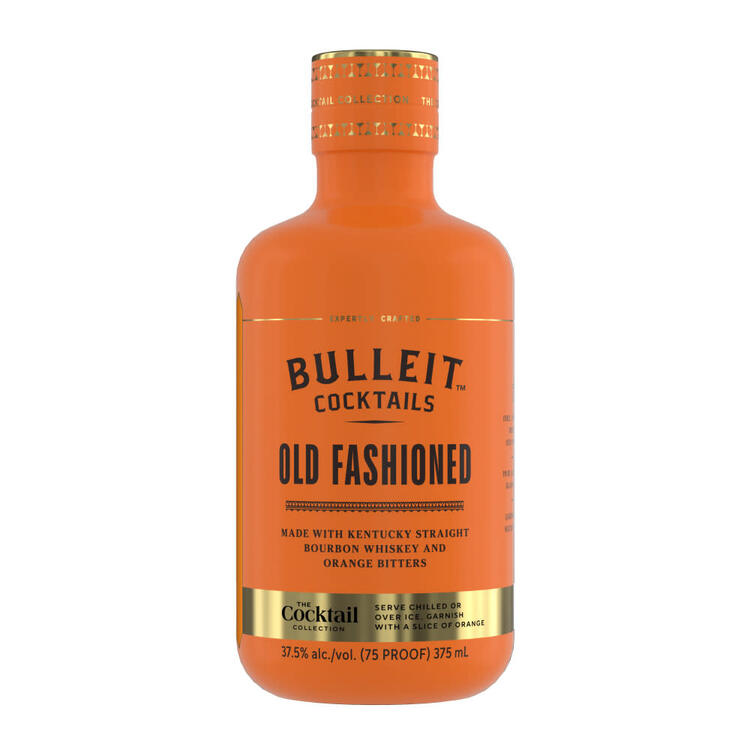 Bulleit Old Fashioned Cocktail 75 - 375ML - Front