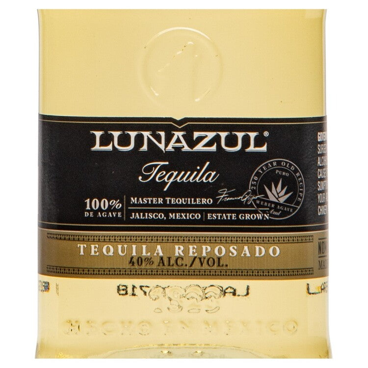 Lunazul Tequila Reposado 80 - 375ML - Front Label