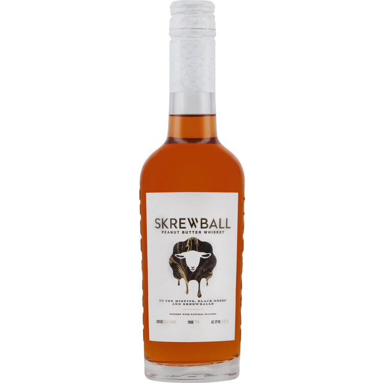Skrewball Peanut Butter Flavored Whiskey 70 - 375ML - Front