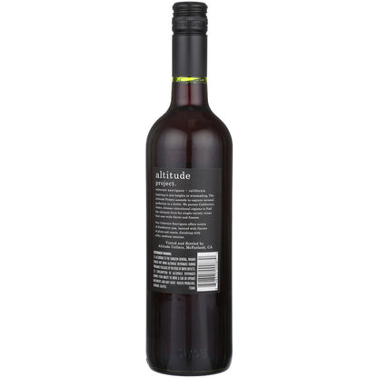 Altitude Project Cabernet Sauvignon California - 750ML - Back