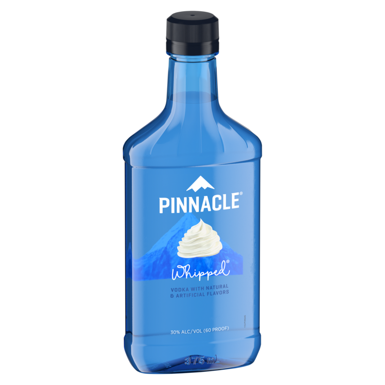 Pinnacle Whipped Cream Flavored Vodka Whipped 60 - 375ML - Front Label
