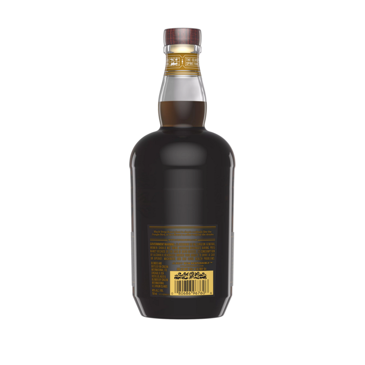 Cruzan Dark Rum Black Strap Estate Diamond 80 - 750ML - Back