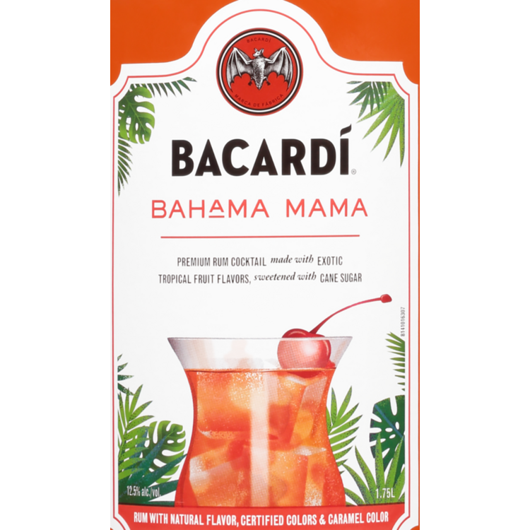 Bacardi Bahama Mama Classic Cocktails 25 - 1.75L