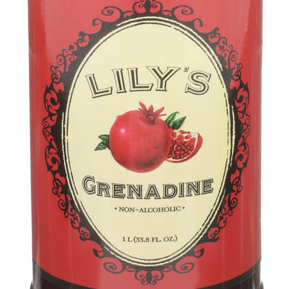 Lily's Classic Grenadine - 32 Z - Front Label