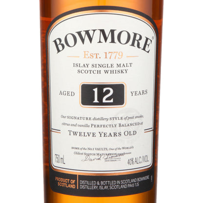 Bowmore Single Malt Scotch 12 Yr 80 - 750ML