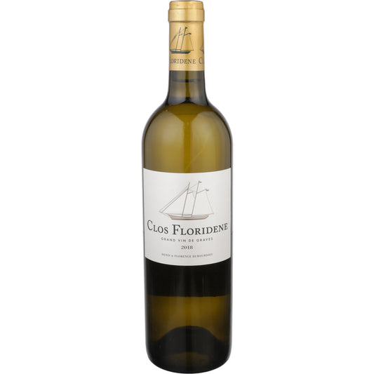 Clos Floridene Graves Blanc 2018 Wood Box - 750ML - Front