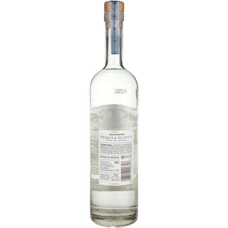 Estela's Metodo Viejo Tequila Blanco 80 - 750ML - Back