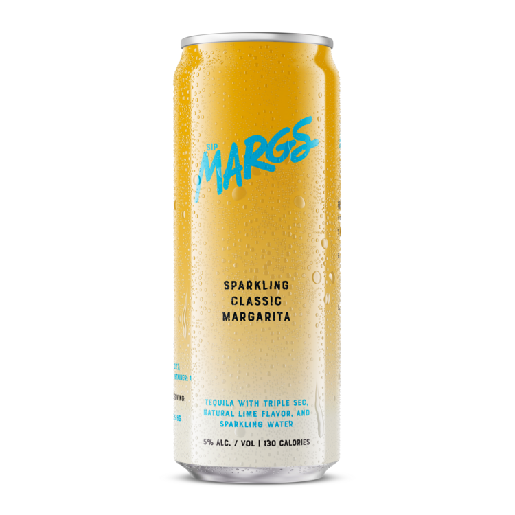 Sip Margs Margarita Sparkling Classic Margarita 10 - 12 Z - Front