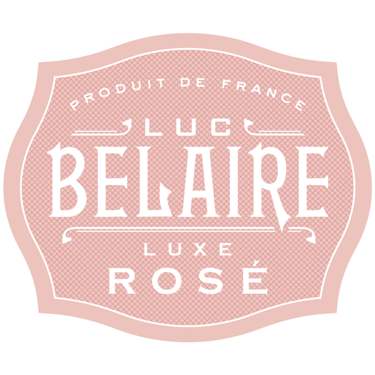 Luc Belaire Luxe Rose Sparkling Wine France Fantome Light Up - 750ML - Front Label