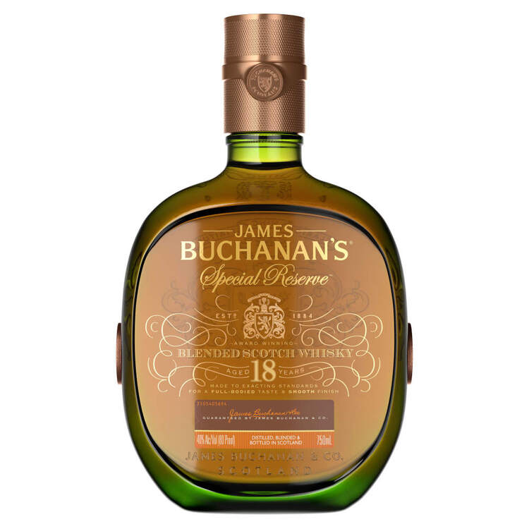 Buchanan's Blended Scotch Special Reserve 18 Yr 80 - 750ML - Front