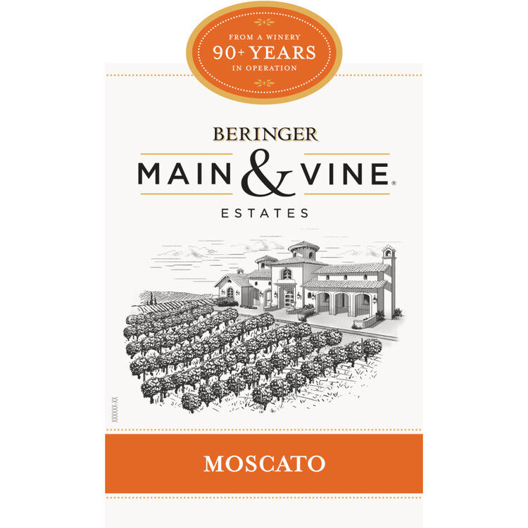Beringer Main & Vine Moscato California - 1.5L
