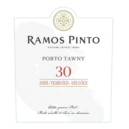 Ramos Pinto Porto Tawny 30 Yr - 750ML - Front Label