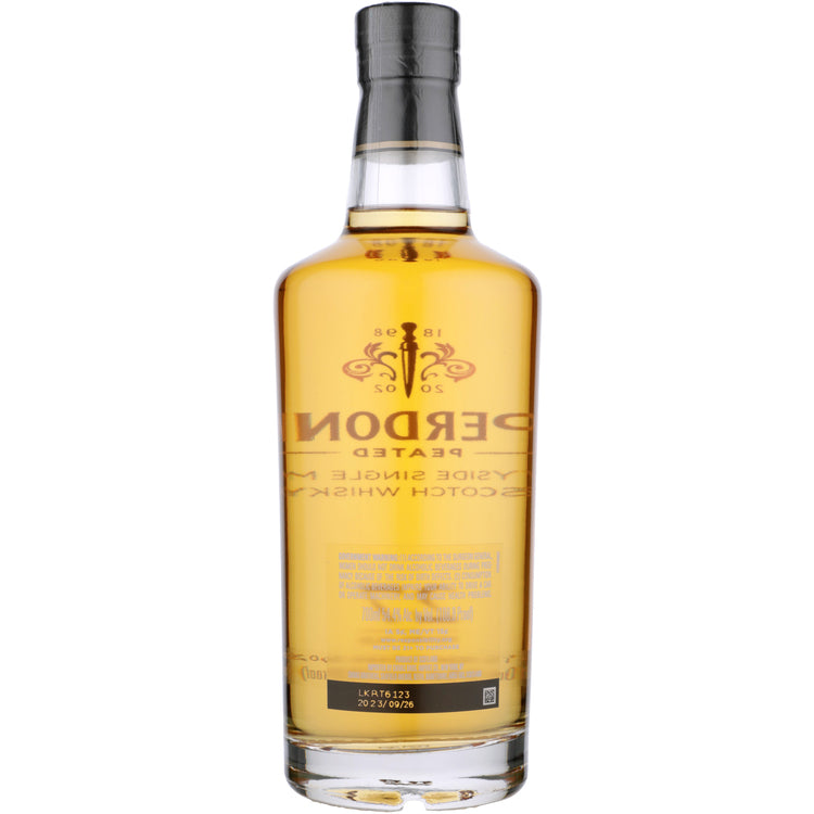 Caperdonich Single Malt Scotch Peated Speyside 27 Yr 108.8 - 700ML - Back