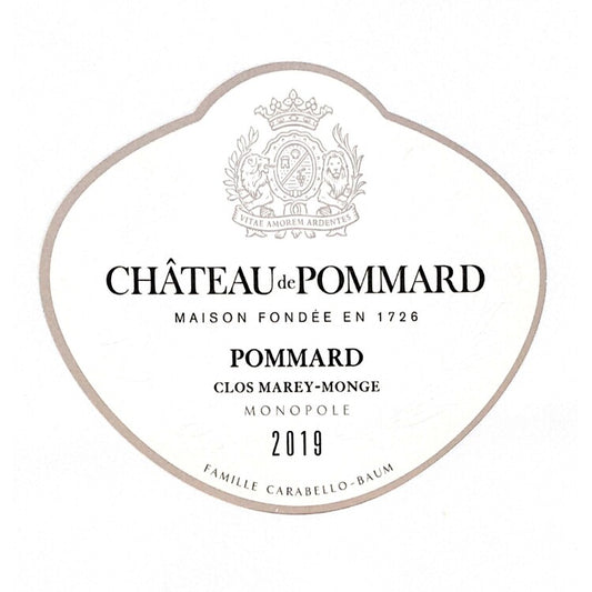 Chateau De Pommard Monopole 2019 - 750ML - Front