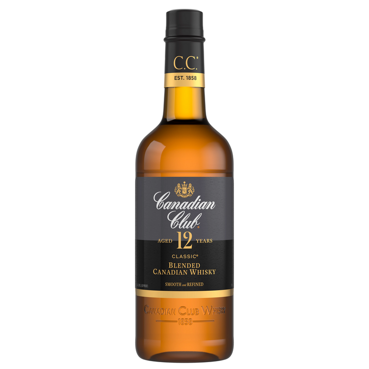 Canadian Club Canadian Whisky Classic 12 Yr 80 - 750ML - Front