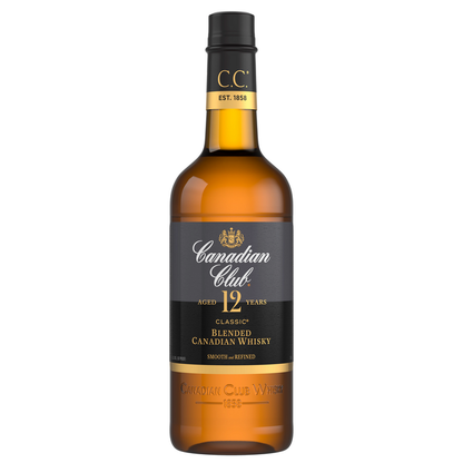 Canadian Club Canadian Whisky Classic 12 Yr 80 - 750ML - Front