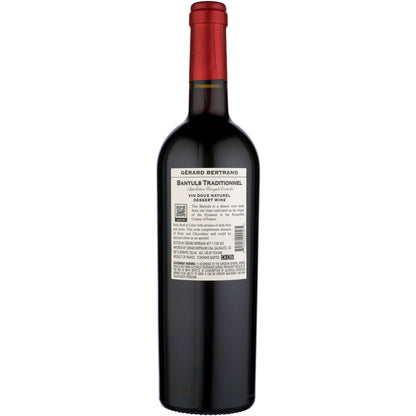 Gerard Bertrand Banyuls Traditionnel Vin Doux Naturel 2018 - 750ML - Back